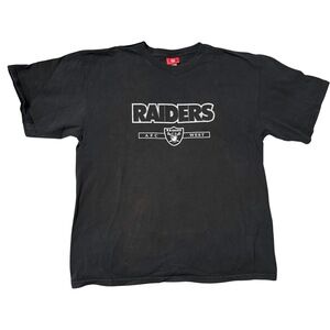 Nike Las Vegas Oakland Raiders T-Shirt‎ XL Black Vintage NFL Officially Licensed